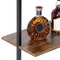 4 Tiers Industrial Wall Mount Iron Pipe Shelving Bookcase Storage .